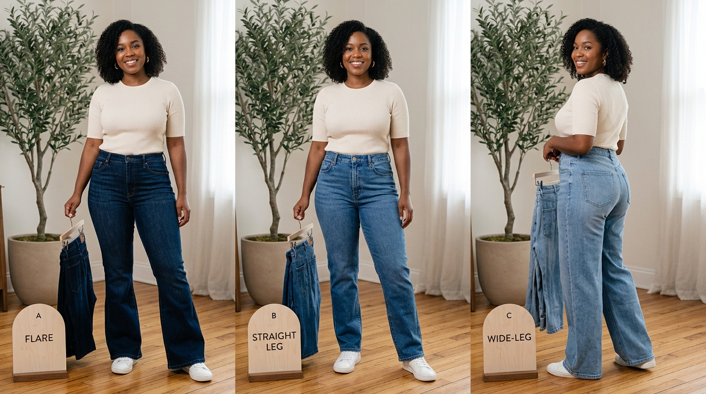 Best Jeans Styles for a Pear Shaped Body