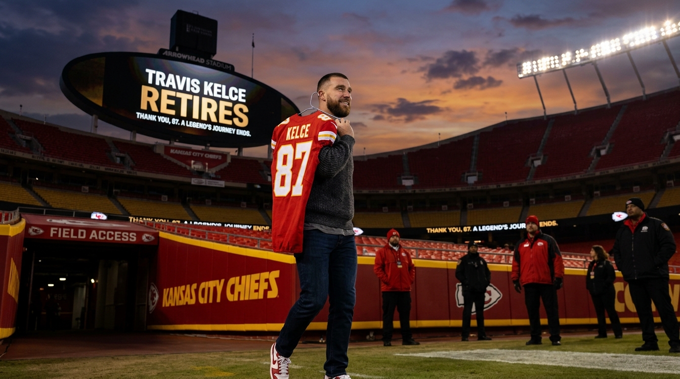 Travis Kelce Retires