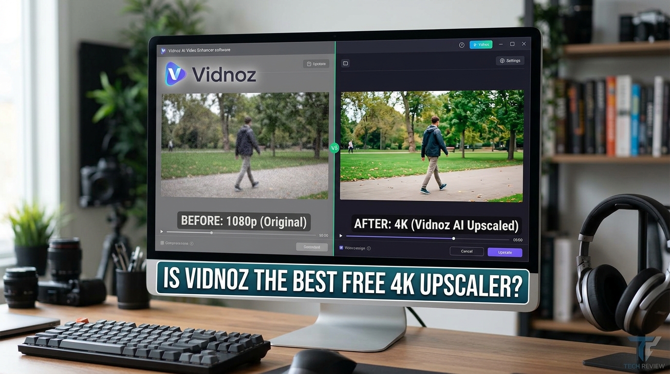Vidnoz AI Video Enhancer